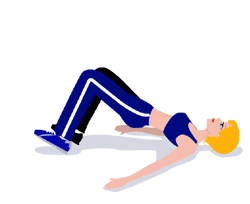 室内锻炼身体的方法 长期宅在家的运动方法(动画图解)