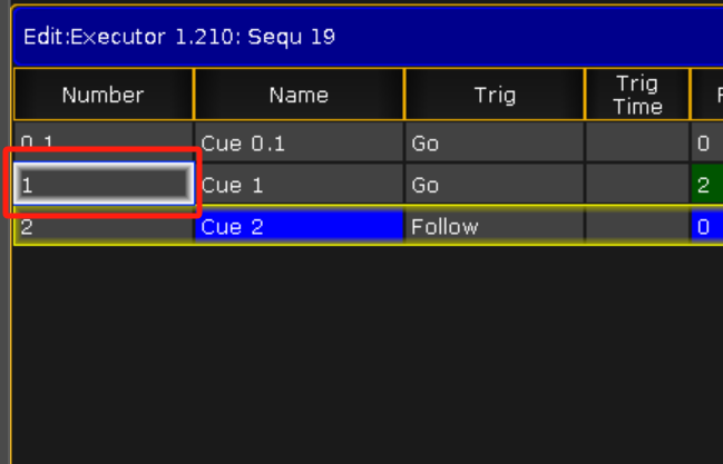 Ma2系列控台设置序列中步骤颜色的方法。